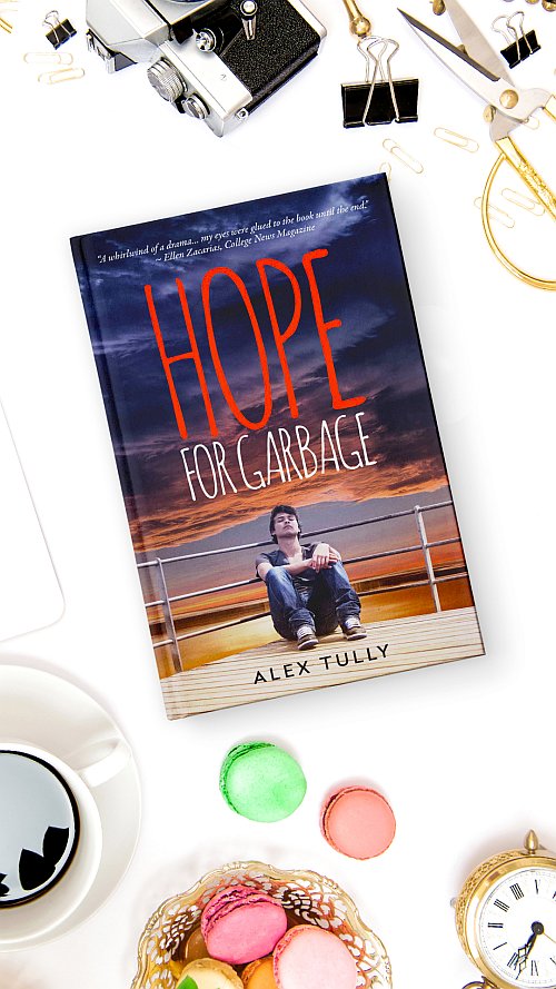 Alex Tully Hope for Garbage book cover presentation